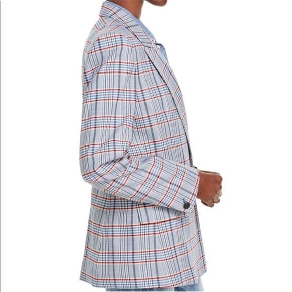 Rag & Bone Elise Check Double Breasted Blazer Jacket 6 - Picture 3 of 11